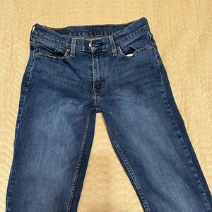 Levi's Dark Blue Straight Jeans